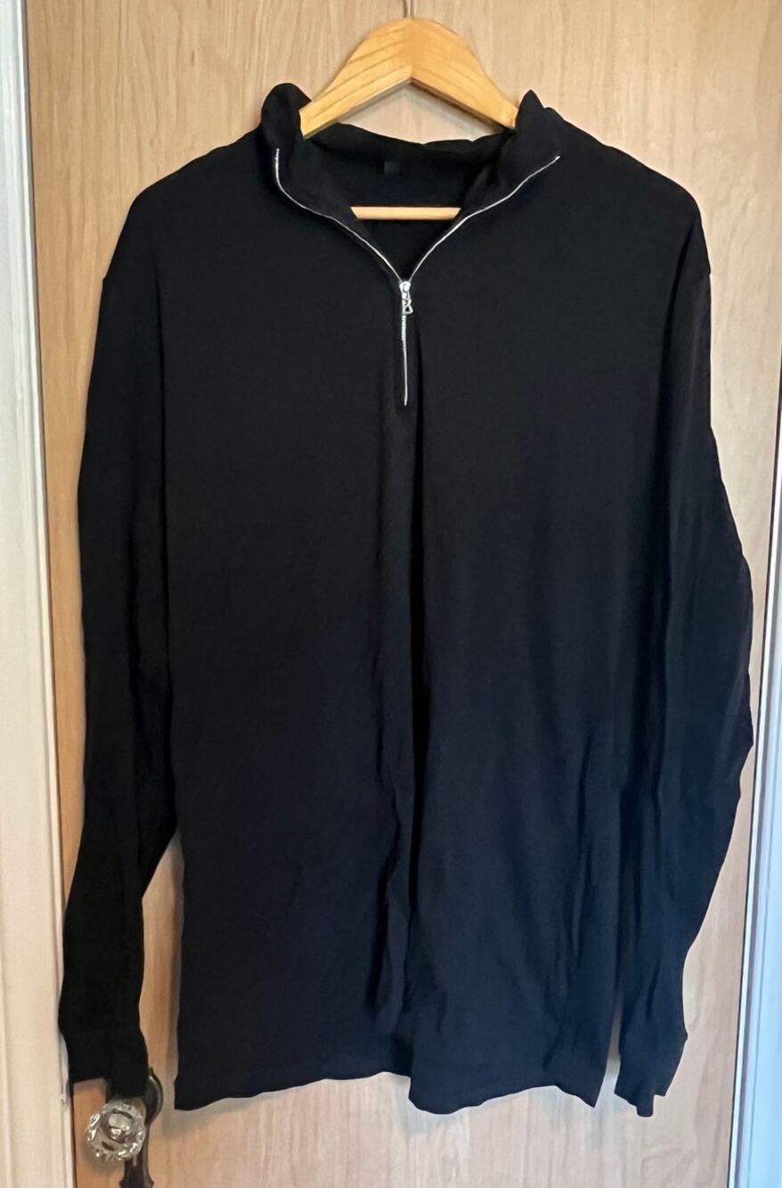 Bogner Black Quarter Zip Ski Outdoors Women's XL
